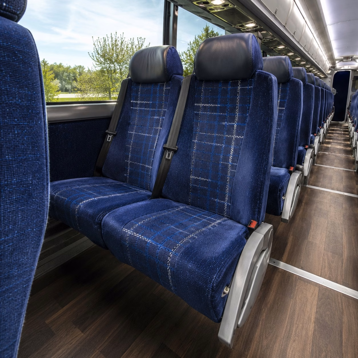 charter bus rentals for lafayette weddings